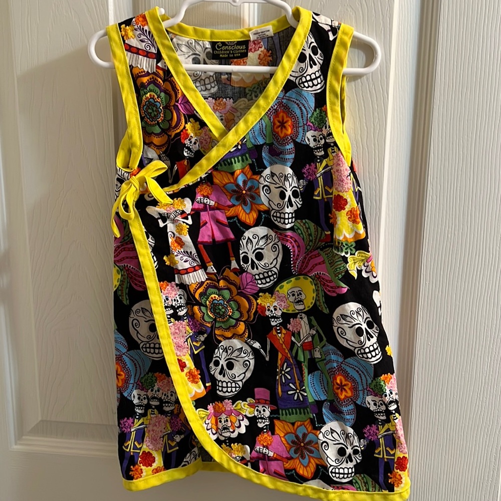 COPY - Boutique Children’s Sugar Skull Dress Day of the Dead Dress
